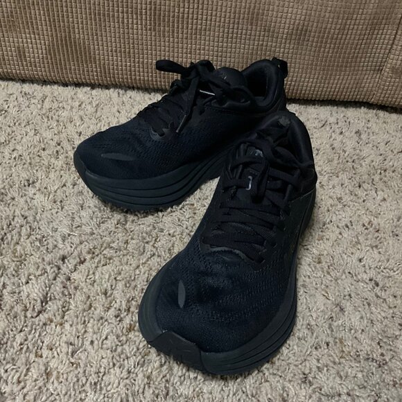 Hoka Women's Black Athletic Sneakers - Picture 14 of 16